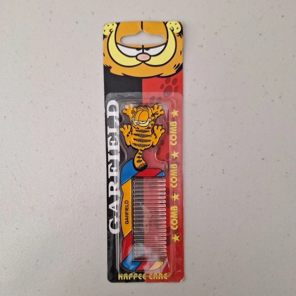 Vintage 1998 PAWS Garfield The Cat Happee Care Comb NEW SEALED